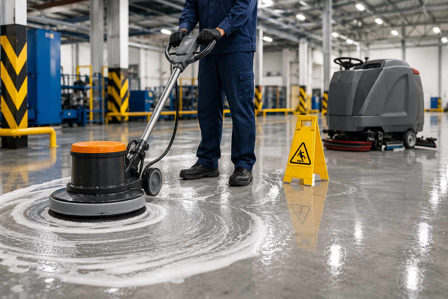 Industrial Floor Maintenance
